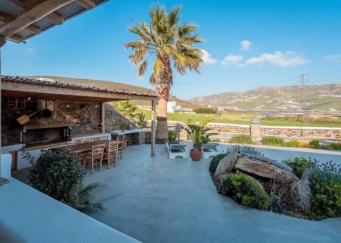 Blue Cove Maisonette At Beach, Seaview Ftelia (Mykonos)